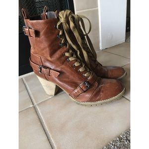 Deena & Ozzy Lace Up Boots